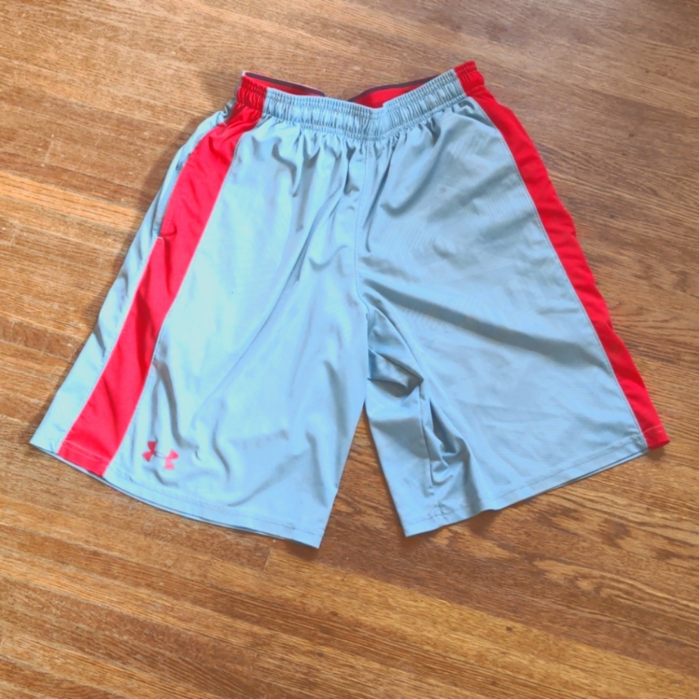 Under armor grey/red